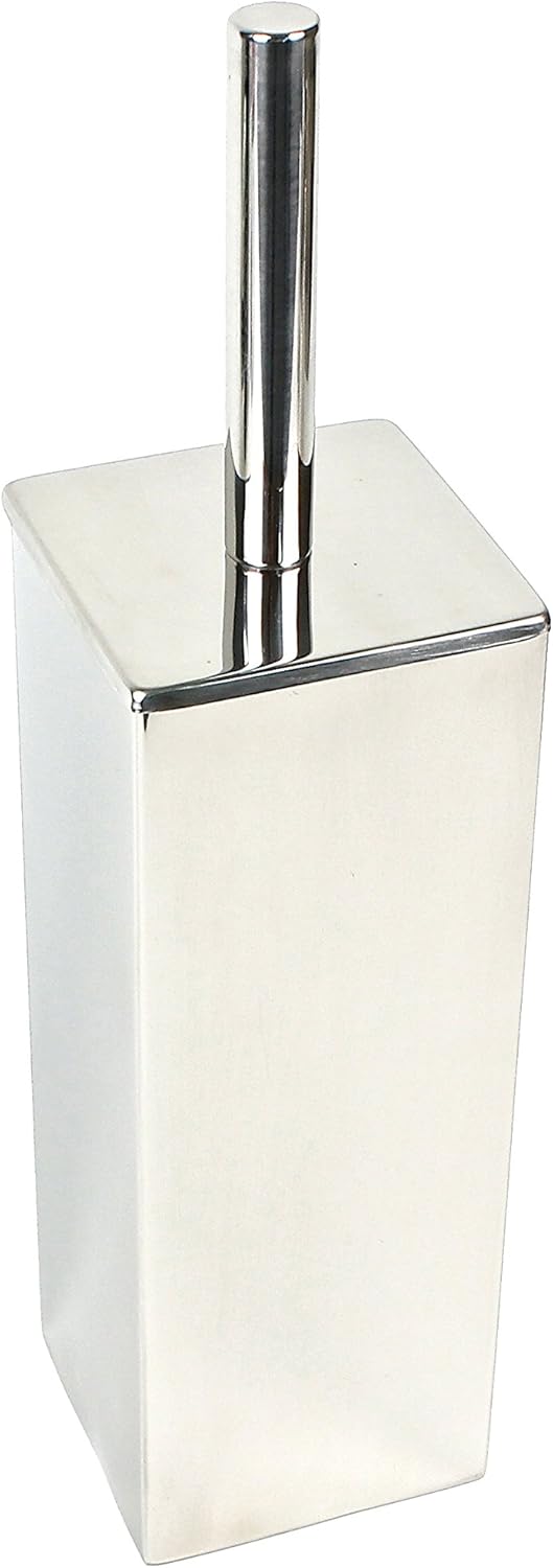 Gedy Gedy NE33-13 Square Polished Toilet, Chrome