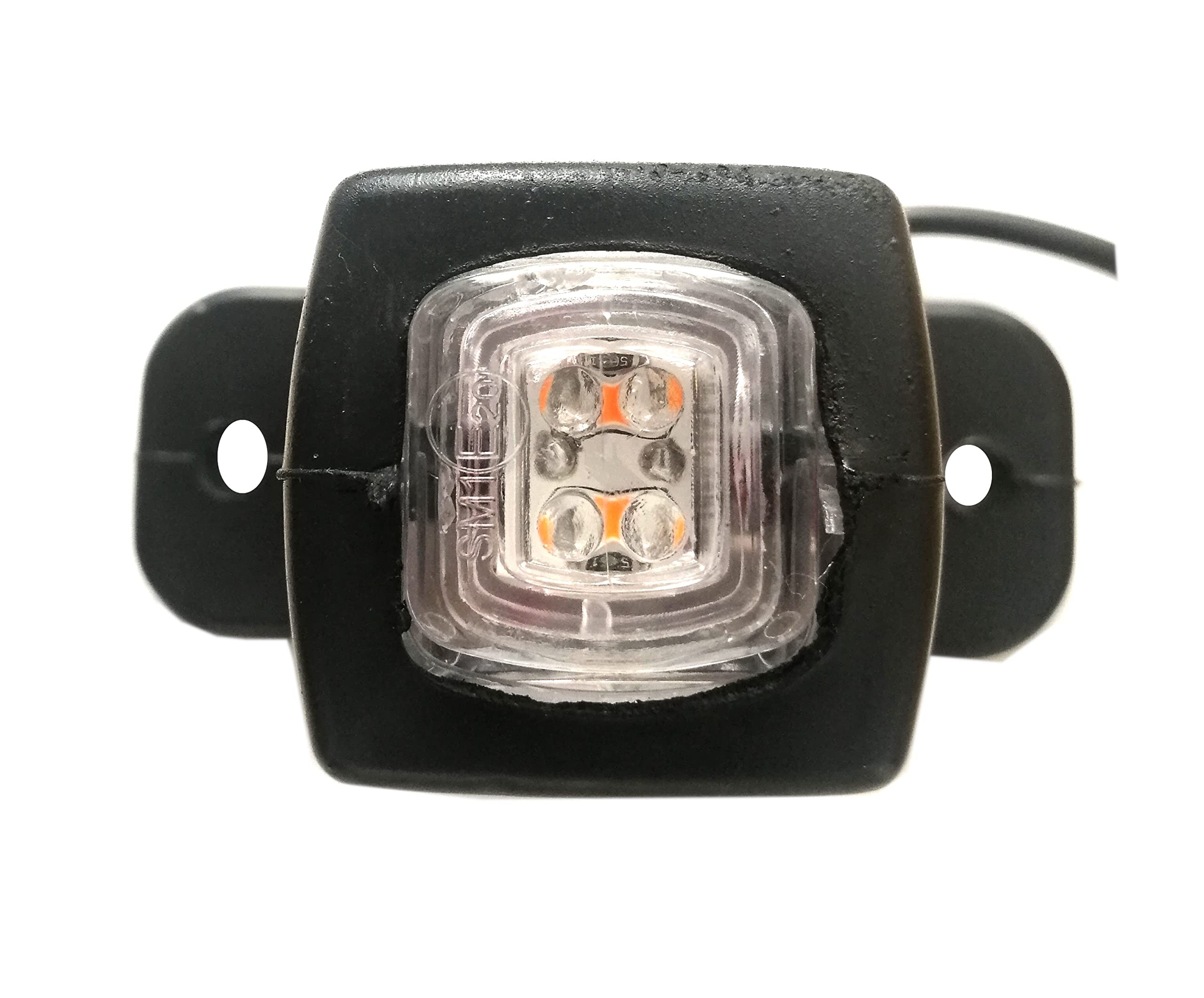 2x LED Side Marker Lights – Red White Amber – 12-24V – For Car Truck Trailer