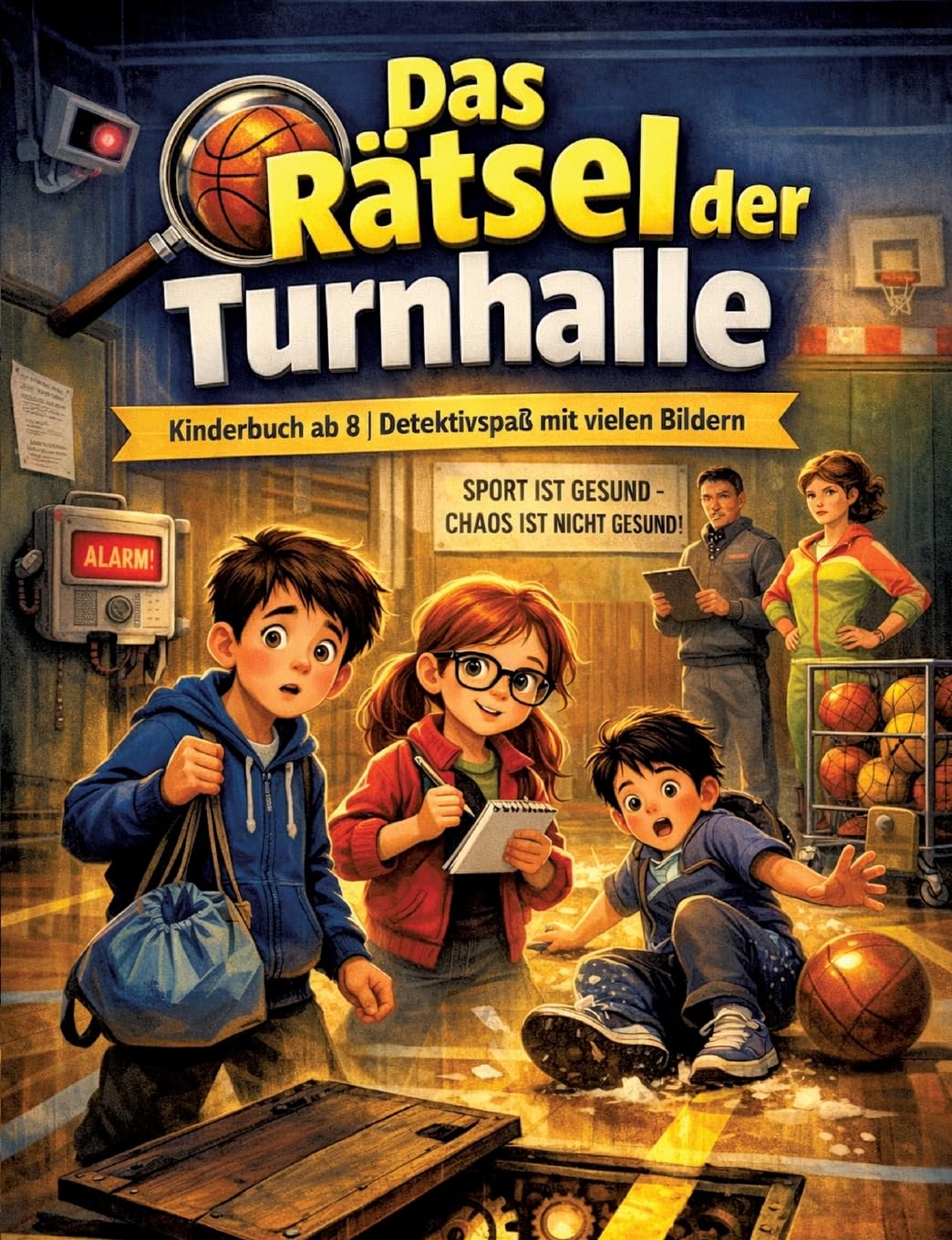 Das Rätsel der Turnhalle: Kinderbuch ab 8 Detektivspaß mit vielen Bildern