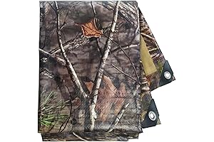 Waterproof Heavy Duty 16x20 Brown Tarp