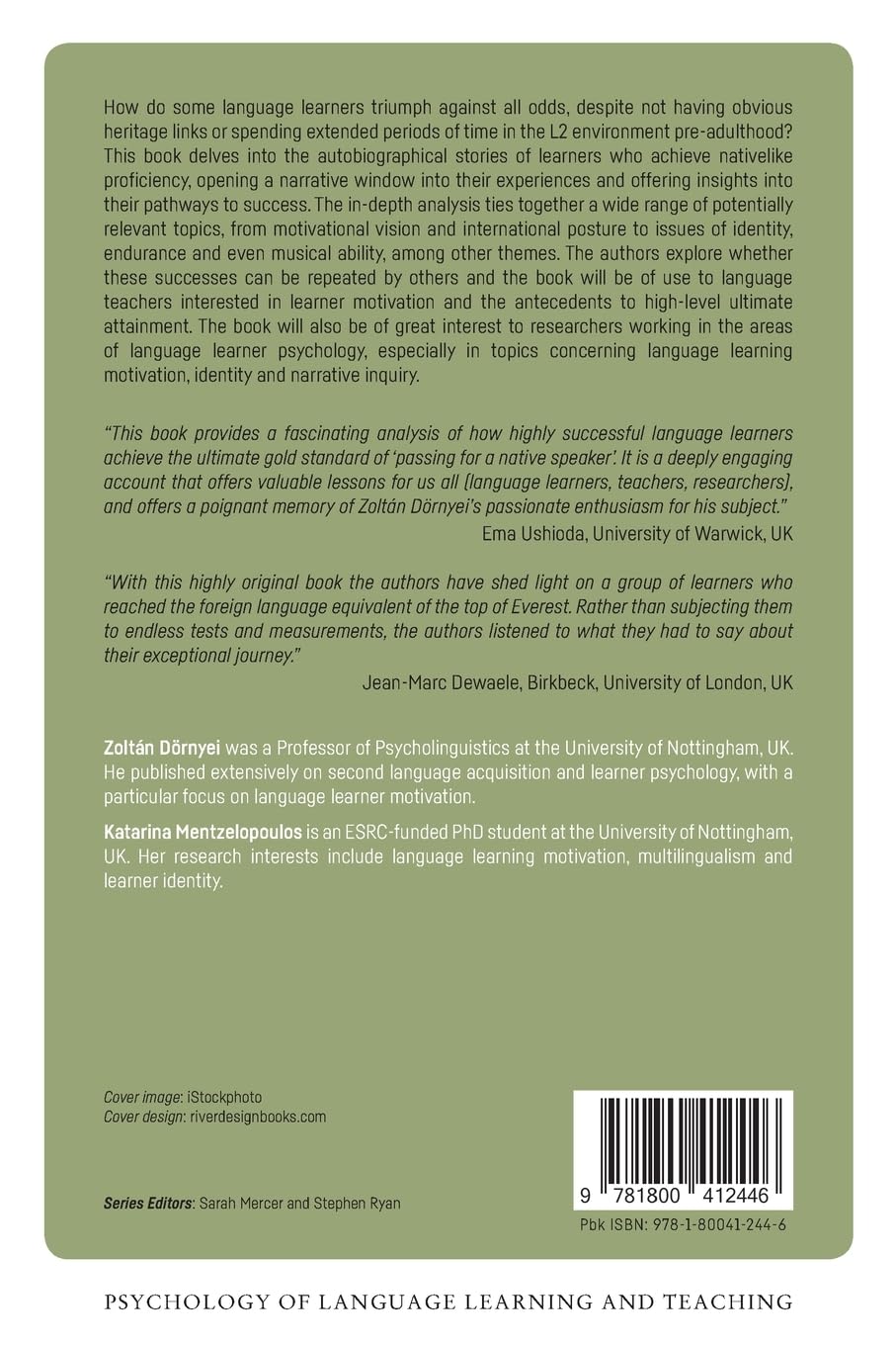 Amazon.ca: Zoltan Dörnyei: books, biography, latest update
