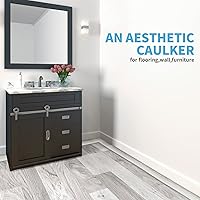 Vista 6 de Art3d Tira de Transición de Piso de Vinilo Autoadhesiva, Tira de Piso Laminado Tira Divisoria Plana de Piso para Unir Espacios del Piso, Transición