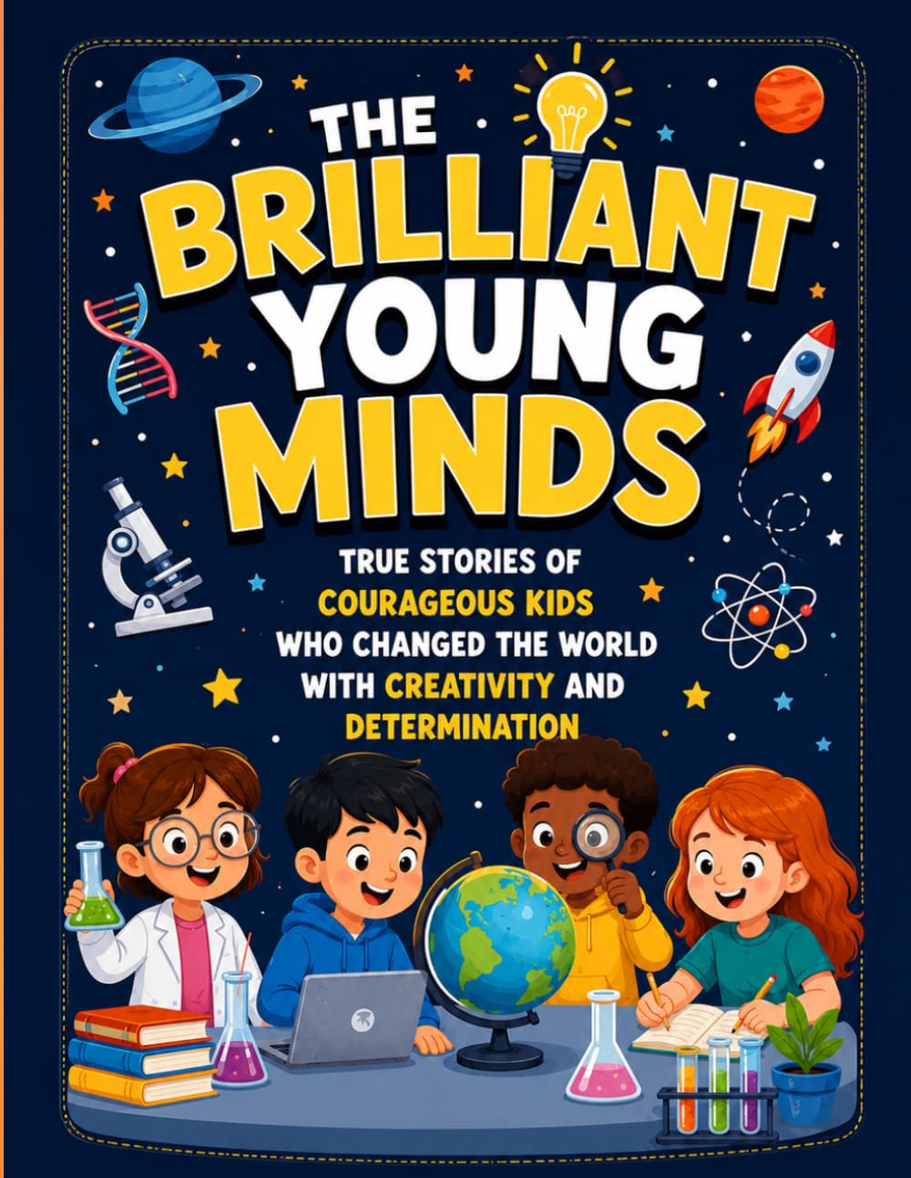 The Brilliant Young Minds: True Stories of Courageous Kids Who Changed the World with Creativity and Determination