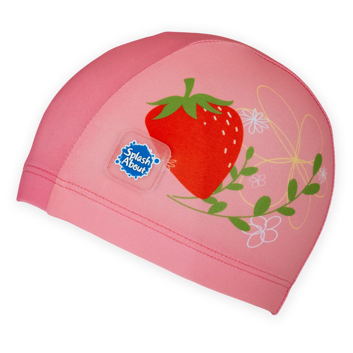 Splash About Baby & Toddler Swim Hat (Strawberry Field, 0-2 Years)