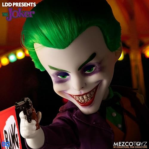 Miniatura 8 de Mezco Batman 696198993783 () DC Universe Living Dead Dolls Figura [UK Import] 99378, morado, talla única