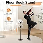 Adjustable Portable Floor Lectern Podium Stand for Churches Lecterns & Podiums | Book Stand Cookbook Stand, Music Stand Floor Book Stand, Book Stand for Reading, Podium Stand Pulpits