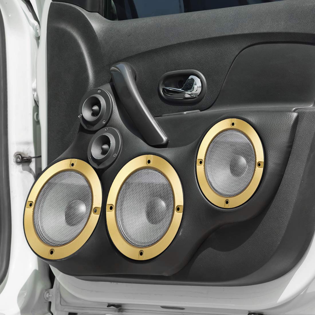 4pcs 10" Car Speaker Grill Cover Mesh Audio Subwoofer