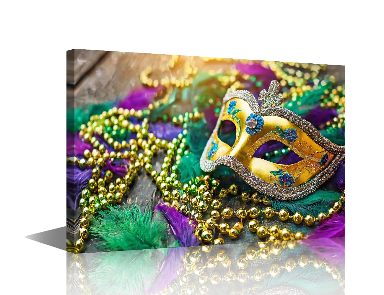 Amazon.com: Framed Wall Art Mardi Gras Masquerade Festival