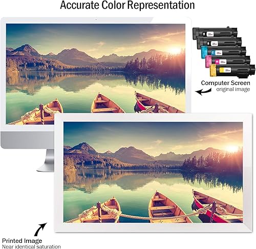 Miniatura 4 de Cartlee Cartuchos de tóner compatibles de repuesto para Xerox Phaser 6510 6510dni 6510dn 6510n Workcentre 6515 6515dni 6515dn 6515n de alto
