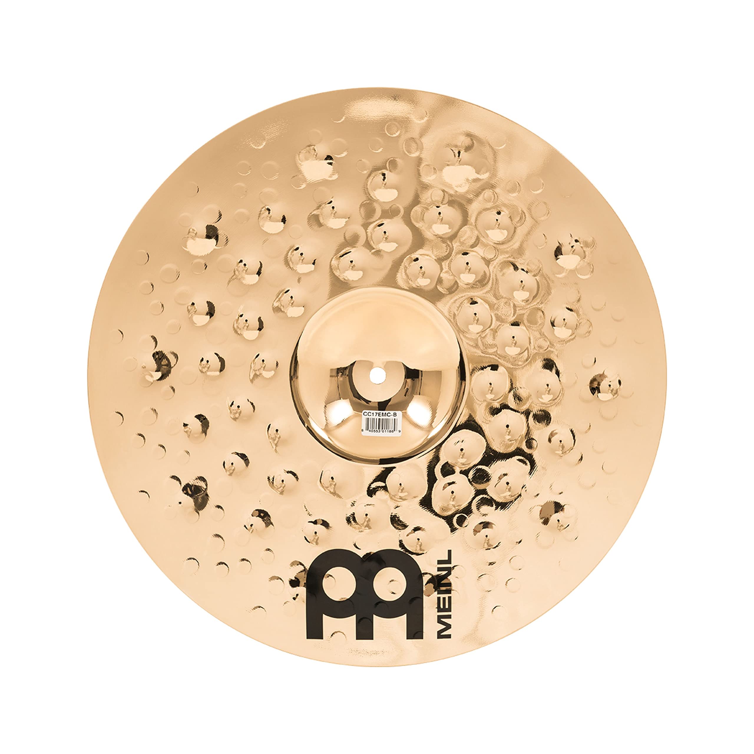 Meinl Cymbals Classics Custom Extreme Metal Crash 17" 43,18cm B12 Bronzo Brillante Batteria