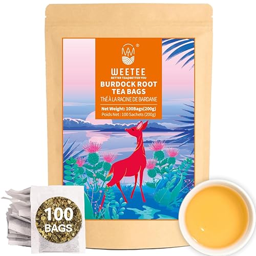 Miniatura 14 de Bolsas de Té de Hoja y Raíz de Diente de León WT WEETEE, Mezcla 100% Pura de Hoja de Diente de León y Raíz Tostada de Diente de León, Té Herbal