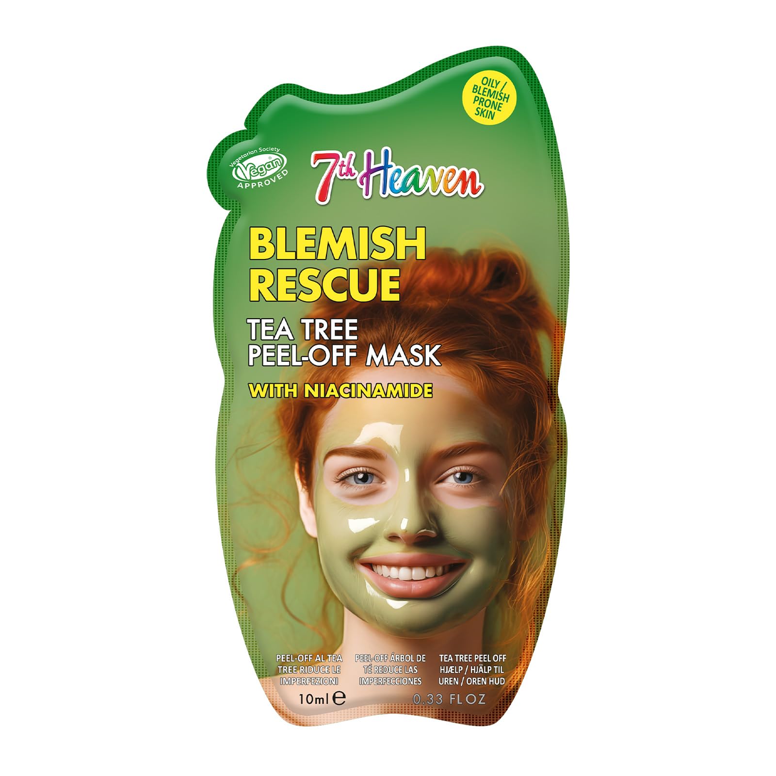 7Th Heaven Unisex Tea Tree Peel Off Mask With Niacinamide