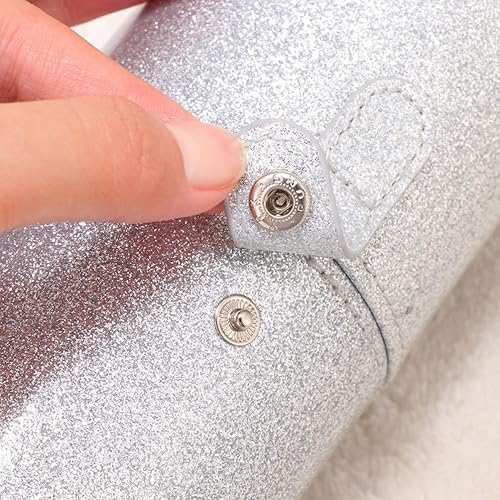 Miniatura 5 de Cabilock 2 piezas de soporte para brochas de maquillaje, caja de almacenamiento para brochas de cosméticos, organizador con tapa de poliuretano