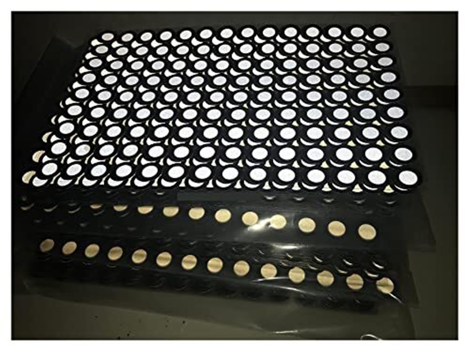 Marker skanujący 3D do przenośnego skanera, wielokrotnego użytku fluorescencyjne, pierścień wewnętrzny 6 mm, zewnętrzny 10 (10 szt. Globe)