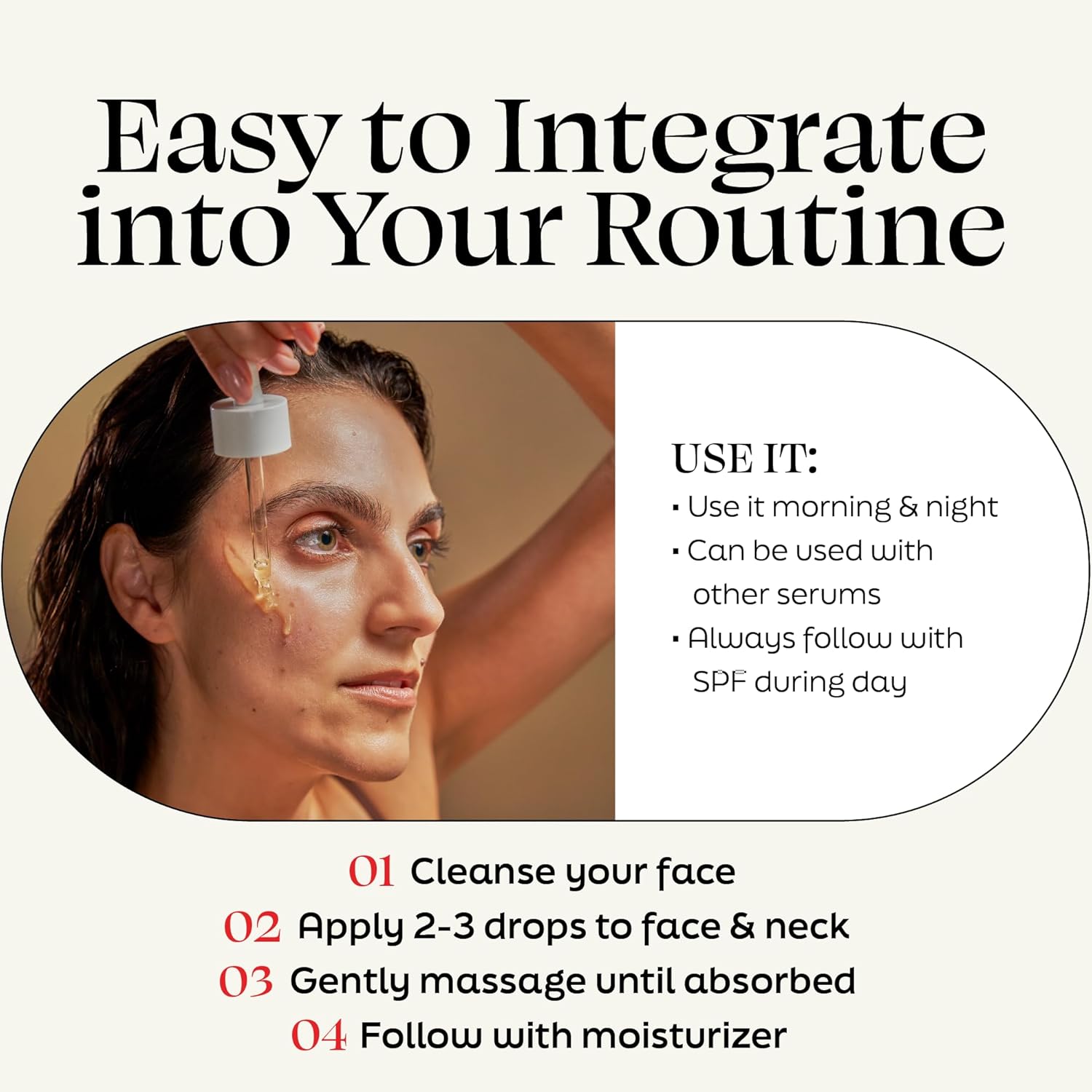 Niacinamide Serum - Hydrating Vitamin B3 Face Serum with 5-ALA and Hyaluronic Acid for Pores, Dark Spots and Uneven Skin Tone - Soothing Facial Moisturizer for All Skin Types - 1 Fl Oz - Image 6