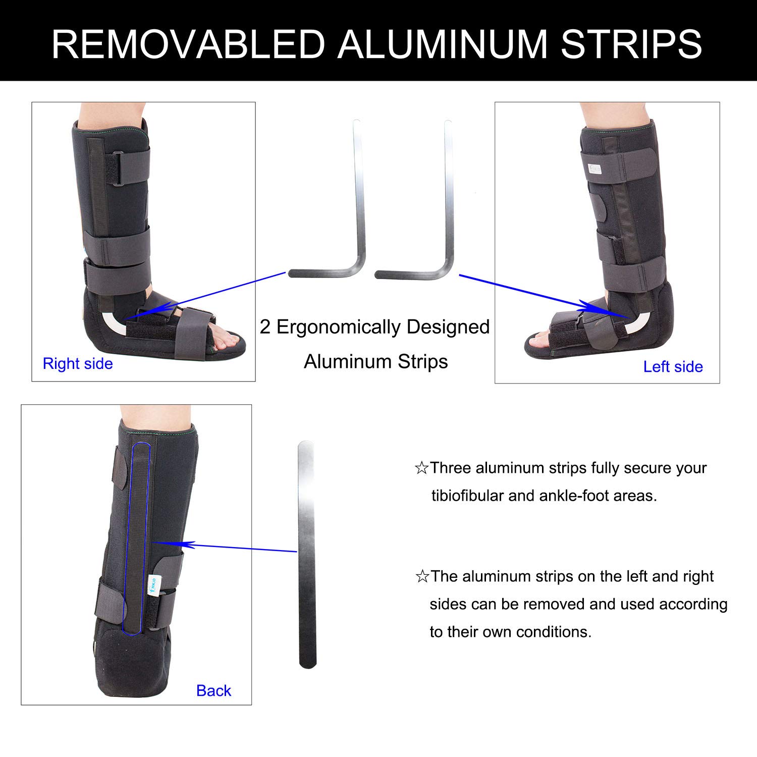 TANDCF Orthopedic Foot Ankle Fracture Rehabilitation Brace Nursing Care