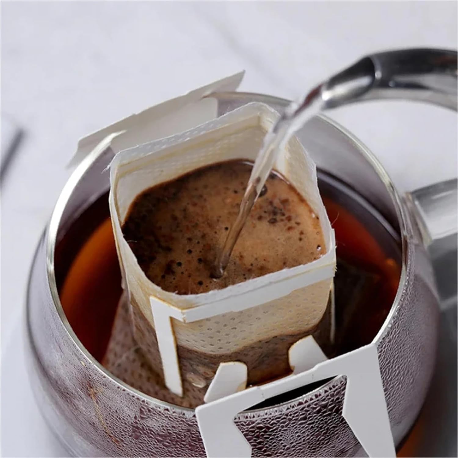 Compatible Coffee Filter Bags Disposable Drip Paper Hanging Ear 100/200pcs(100PCS)