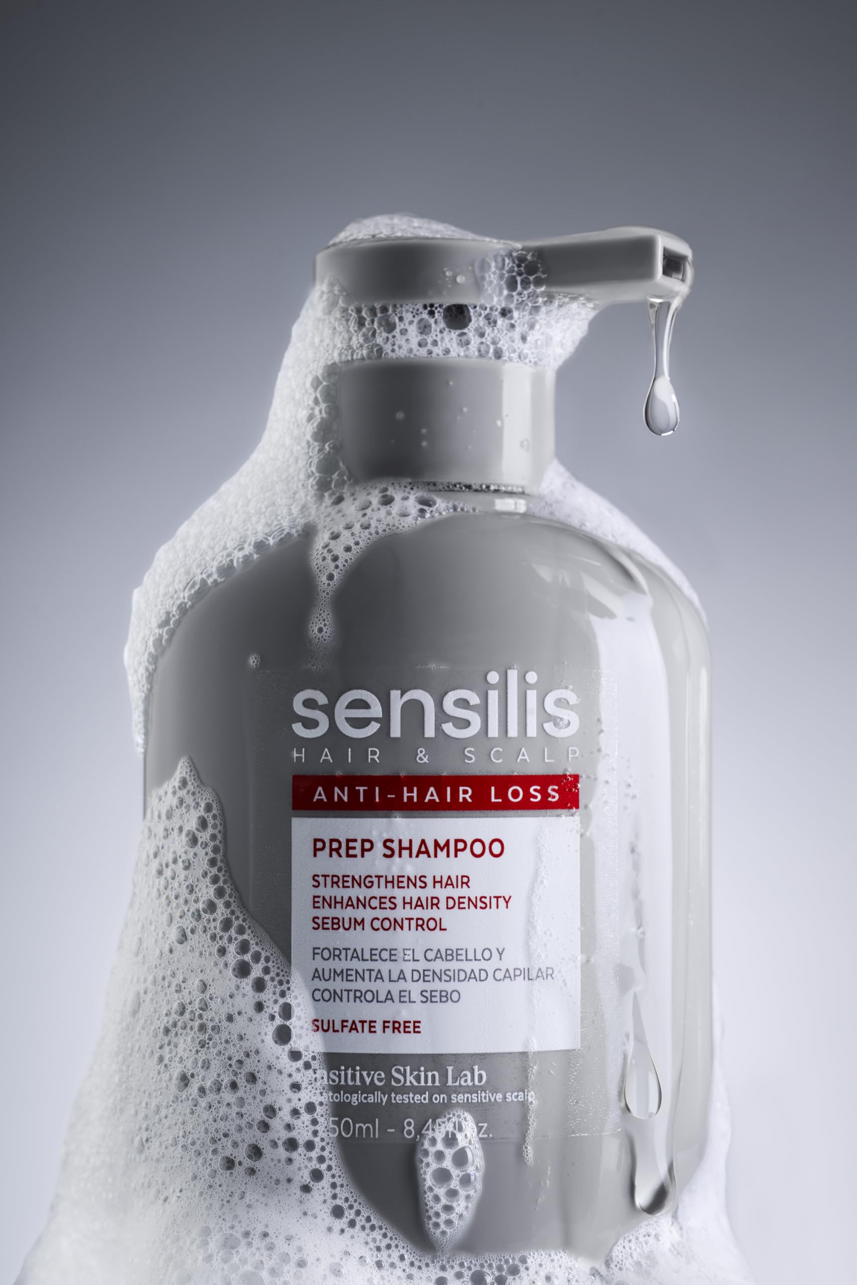 Sensilis Champú Exfoliante Sin Sulfatos Ácido Glicólico Niacinamida Pantenol 250 ml