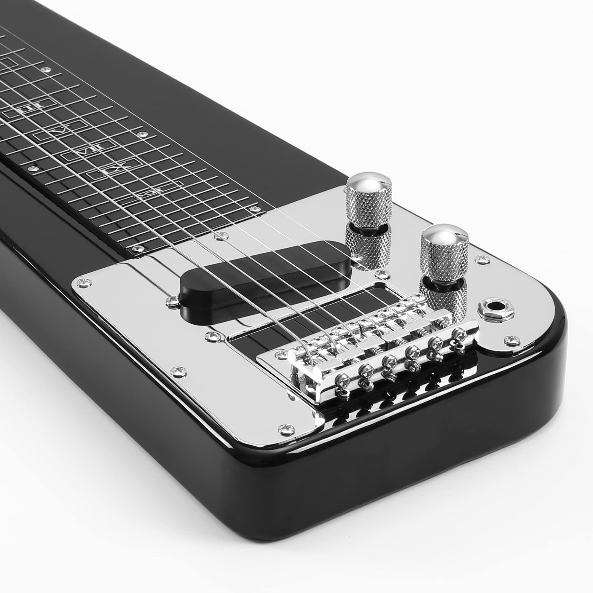 Lap Steel Gitarre, 6 SAITIGER SCHWARZ ELEKTRISCHE LAP STAHL GITARREN