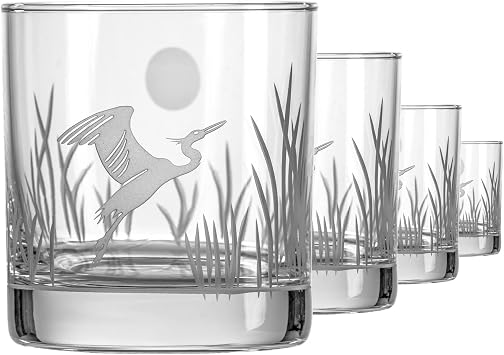 Rolf Glass Heron Rocks Glass - Thumbnail 2