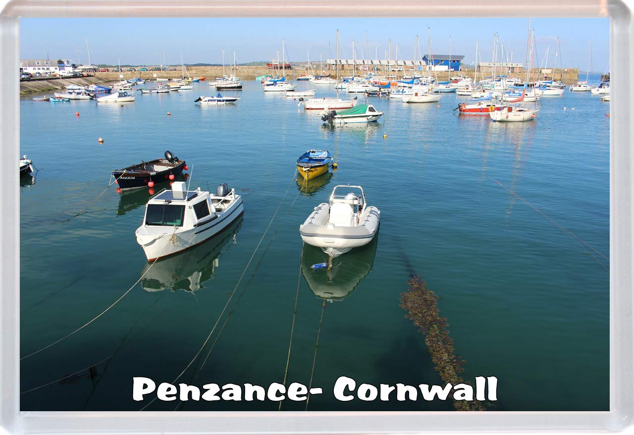 Baked Bean Store Multicolor Penzance - Cornwall - Jumbo Fridge Magnet/Magnets Bbsm1202