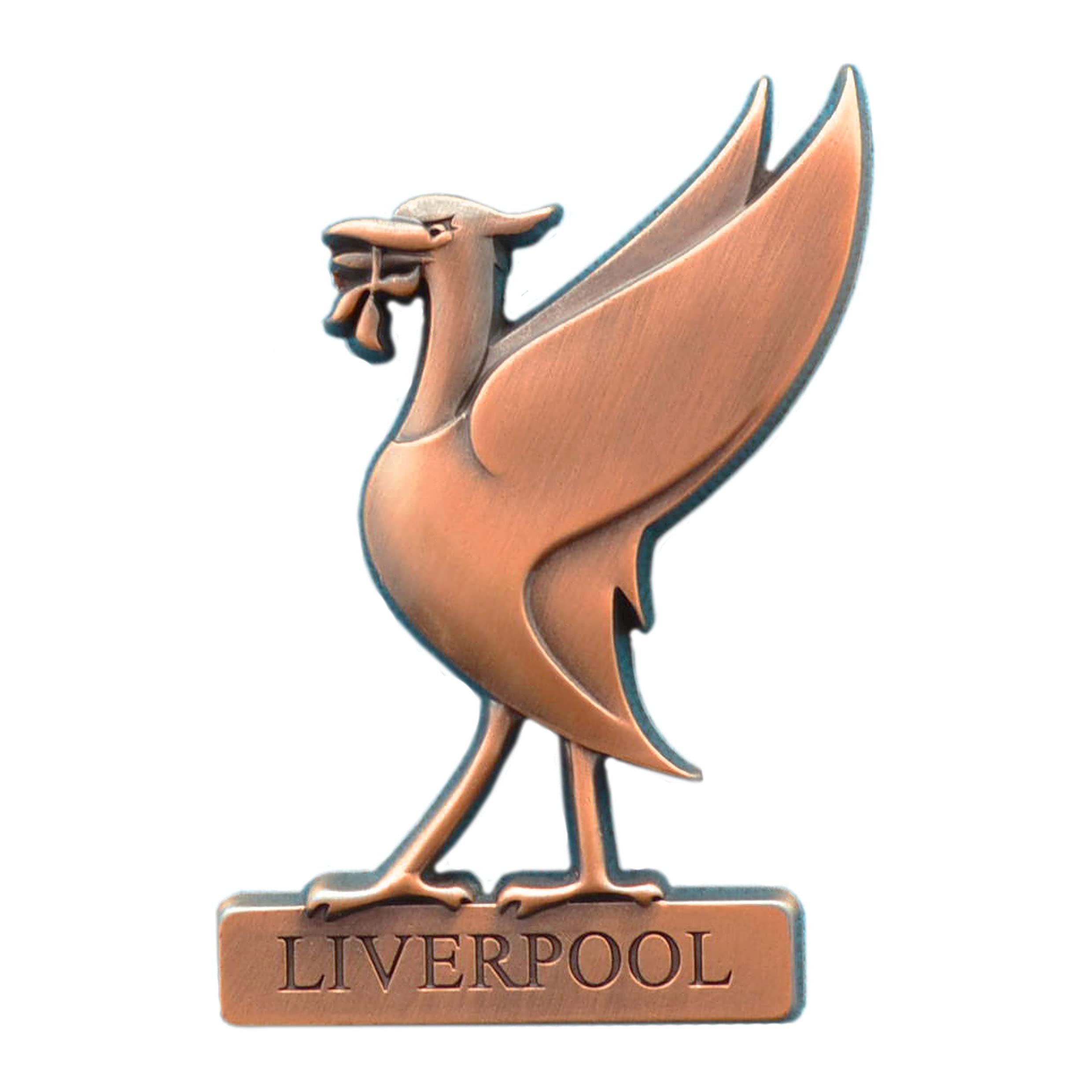 Liverpool Magnet Liver Bird Bronze