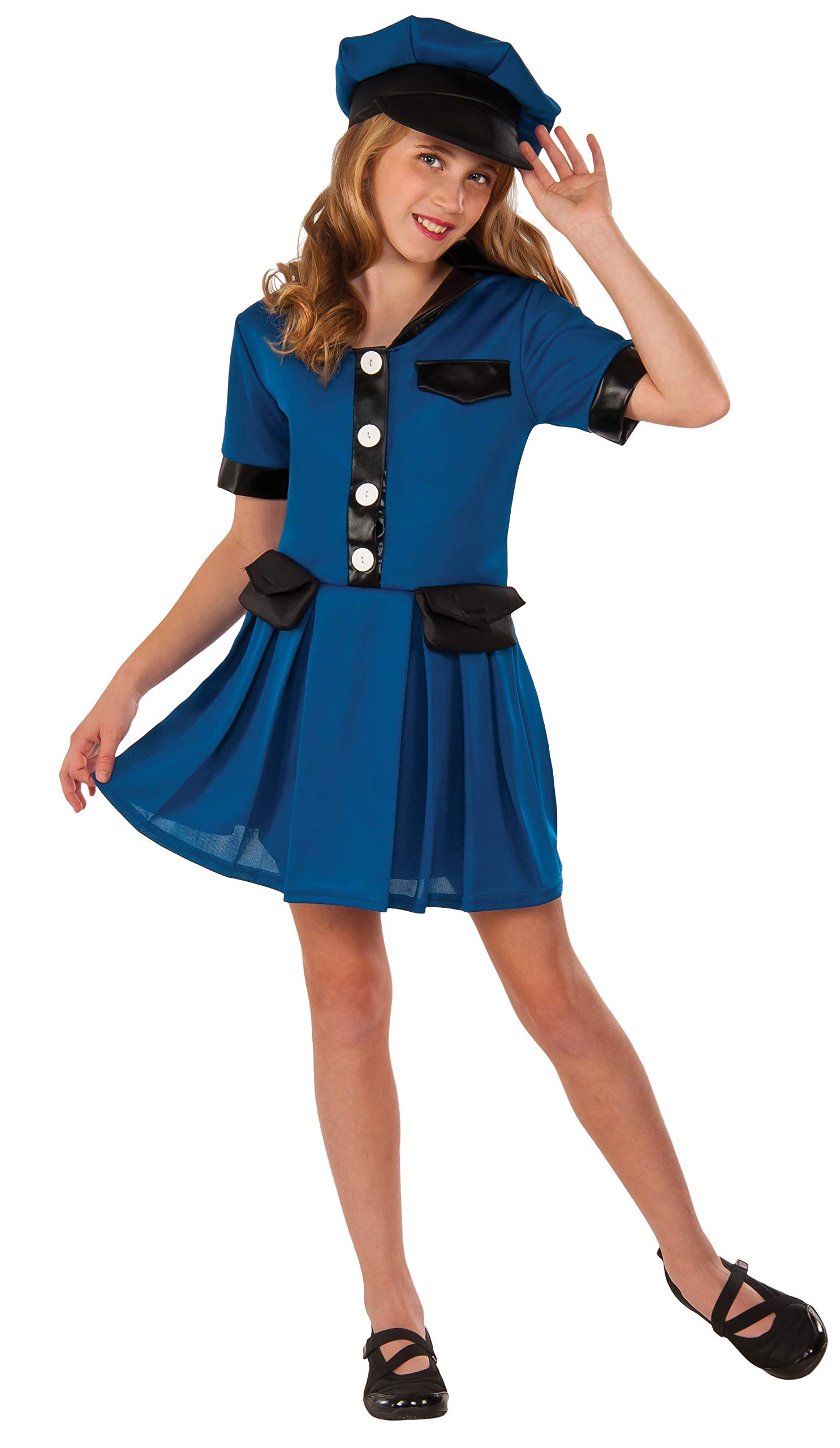 Rubies Lady Cop Girls Police Costume L