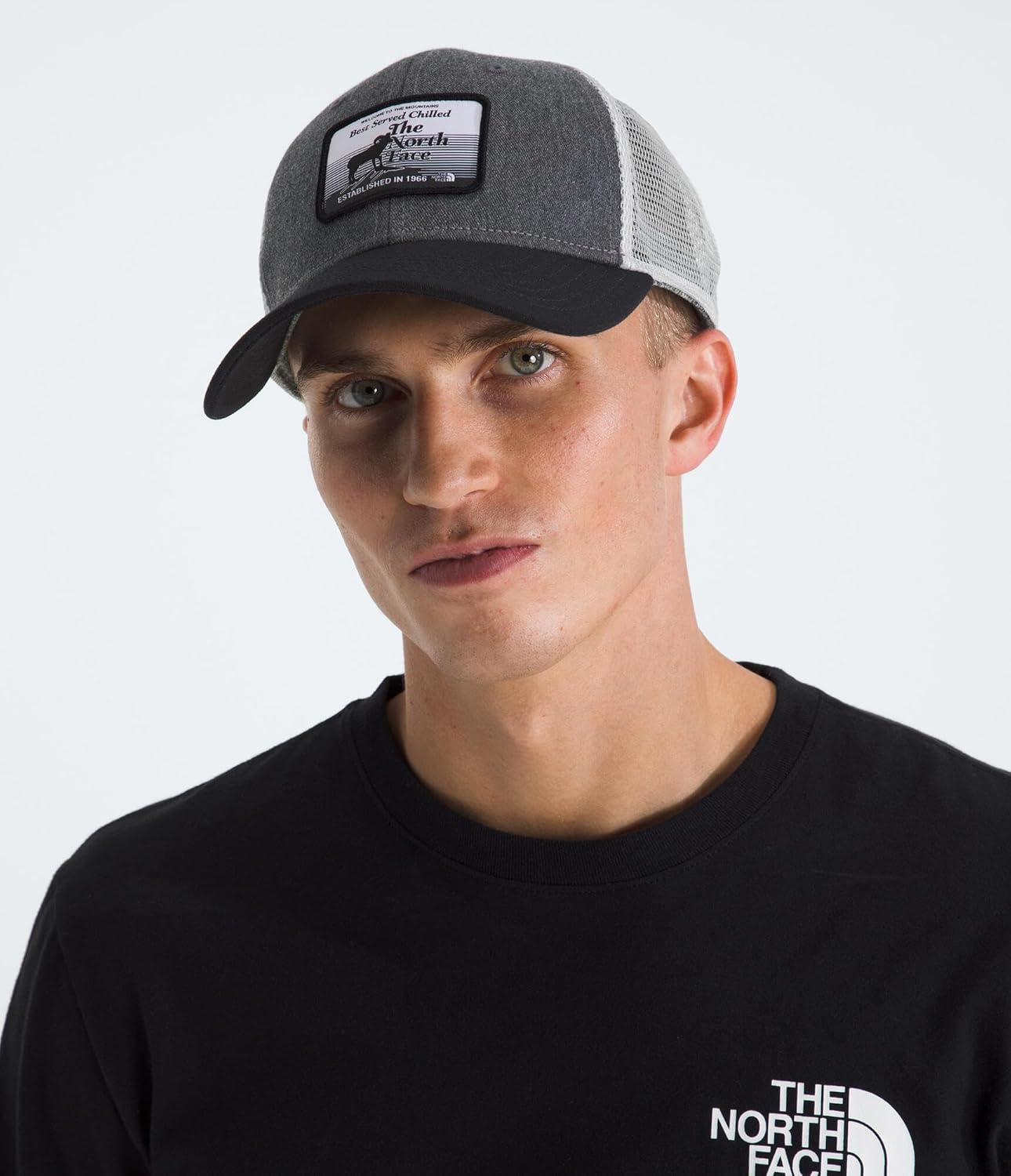 THE NORTH FACE Graphic Mudder Trucker | Snapback Baseball Cap for Men & Women, Casual Everyday Summer Hat