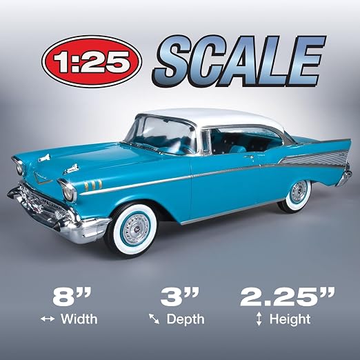 1/25 1957 Chevy Bel Air miniatura 4
