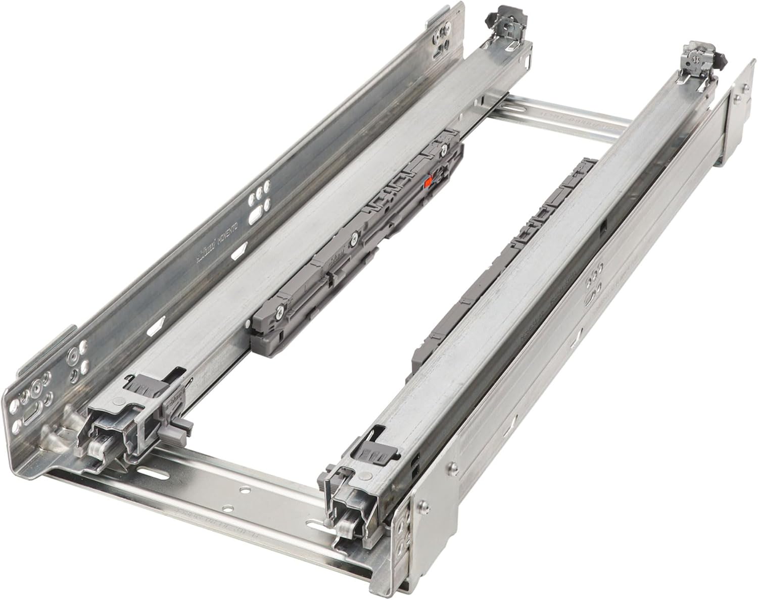 Rev-A-Shelf 8" Pullout Wooden Bakeware Organizer Shelf for Kitchen Cabinets, Pots and Pans Wire Storage Rack w/ Soft-Close Slides, 447-BCSC-8C