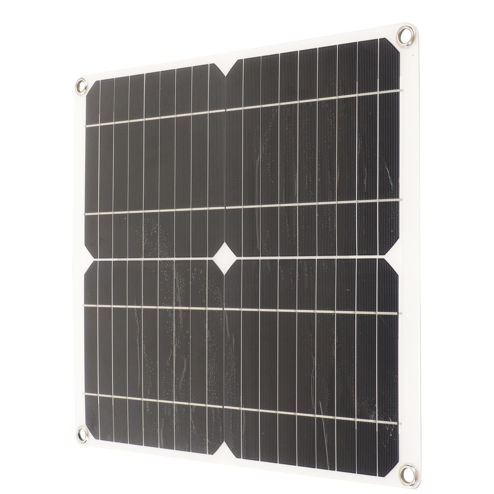 RV Solar Panel, 20W Intelligent Control Waterproof Regulated Output Solar Charger Panel for Boat (10A)-picture-41