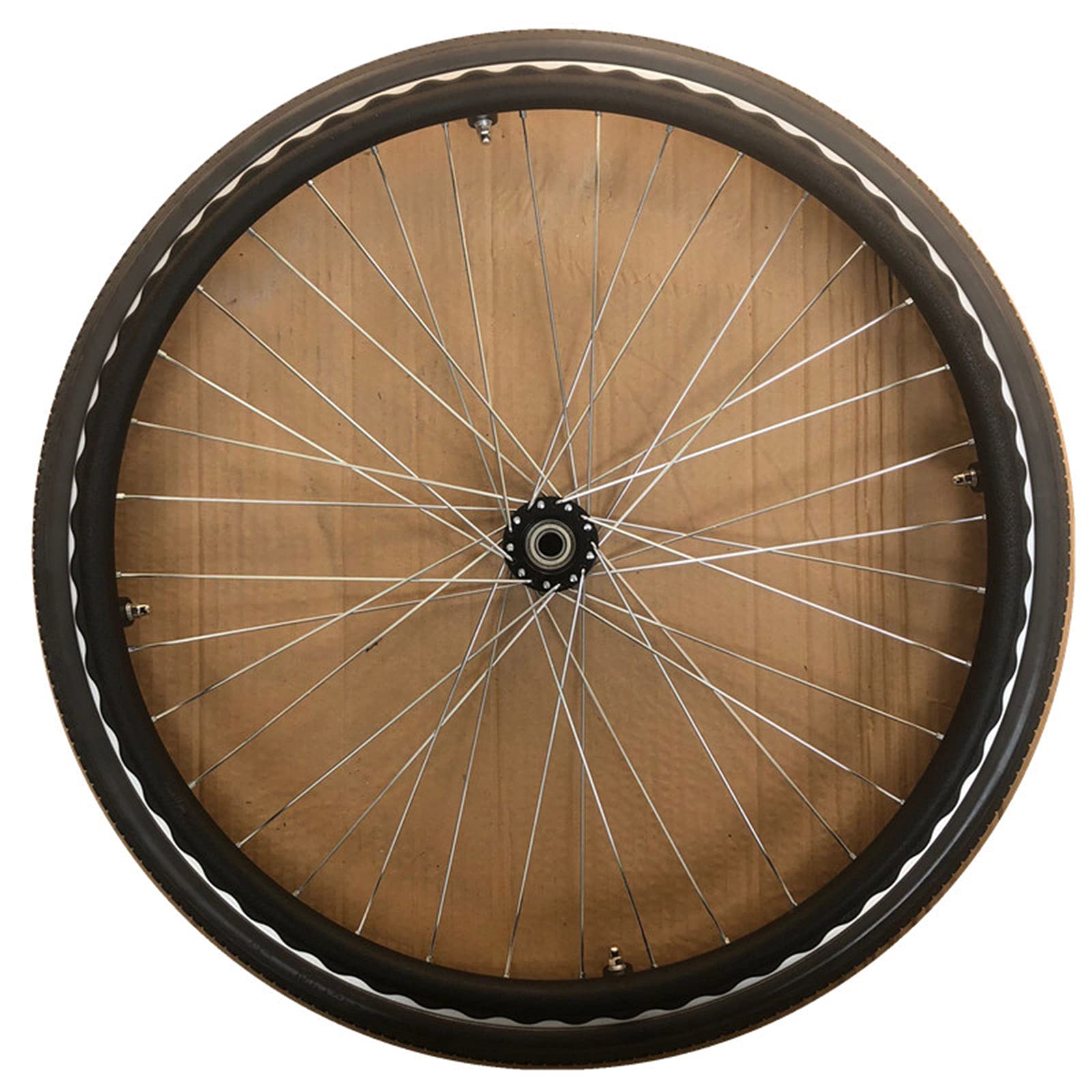 Rueda de Repuesto para Silla de Ruedas, Rueda Manual para Silla de Ruedas de 20/22/24 Pulgadas con Rodamiento de 12 Mm/24Inch
