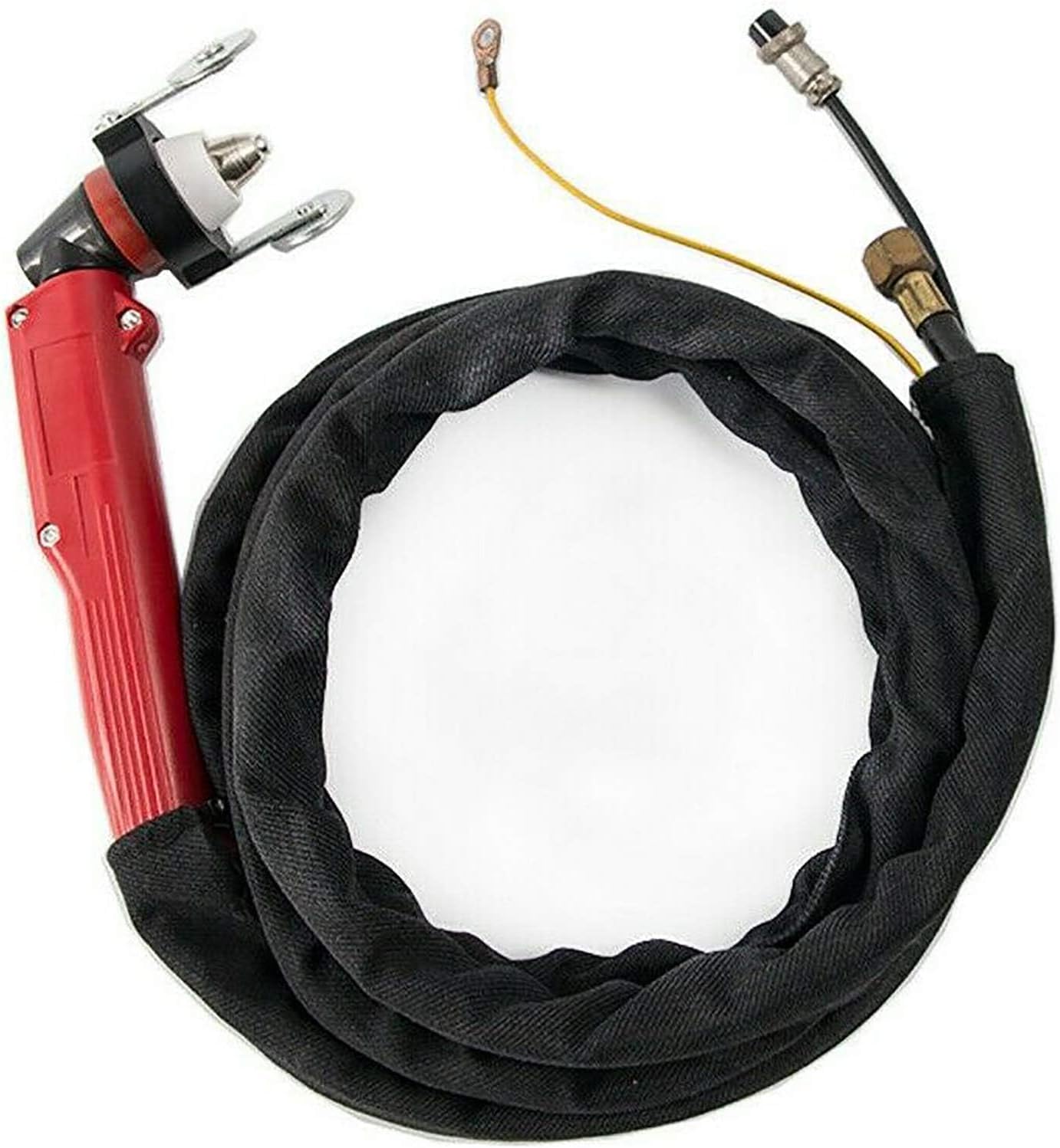 P80 Plasma Cutter Torch Gun 10FT/3M P80 Non-touch Pilot Arc Plasma Cutting Torch Fit for CUT55 CUT55P CUT65 CT418 520TSCP Plasma Cutter Machine