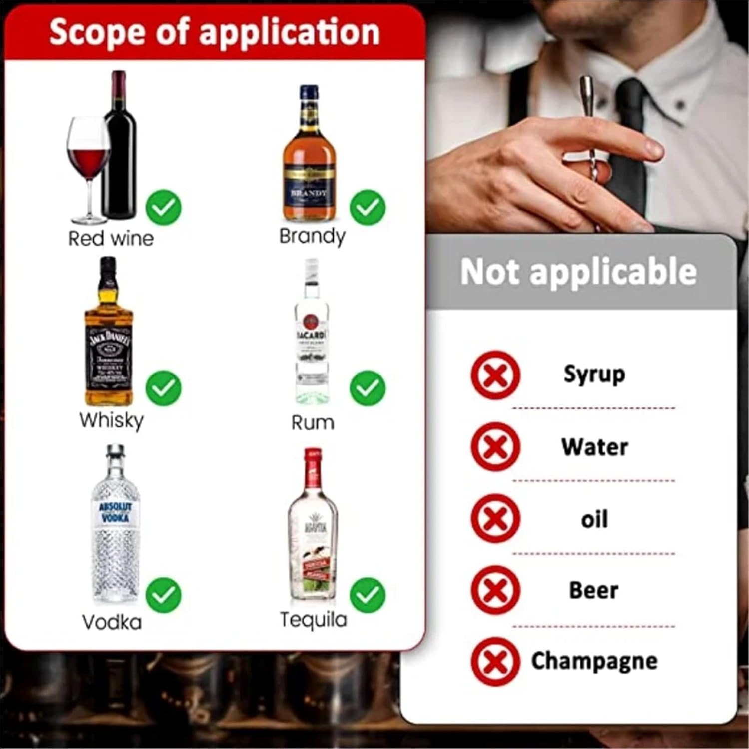 Silicone Wine Stoppers, 10pcs 30 Ml Automatic Measured Bottle Pourer Spout Liquor Pourers Jigger Quick Spirit Measure For Keeping Wine Champagne Fresh(White)