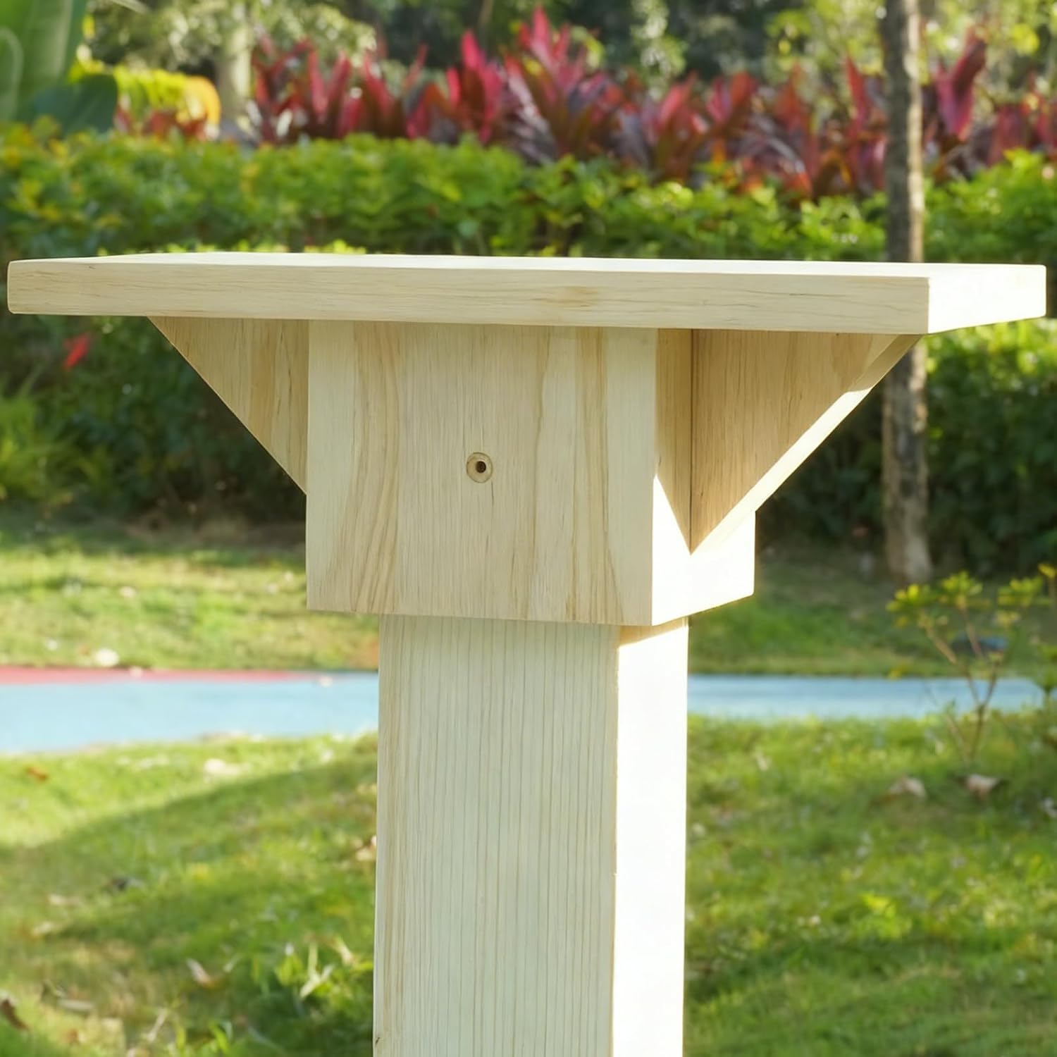 Outdoor Little Library Mount, Fits 4x4 Posts, Library Book Box Bracket Holder, Stable & Quick - (No Assembly Required)