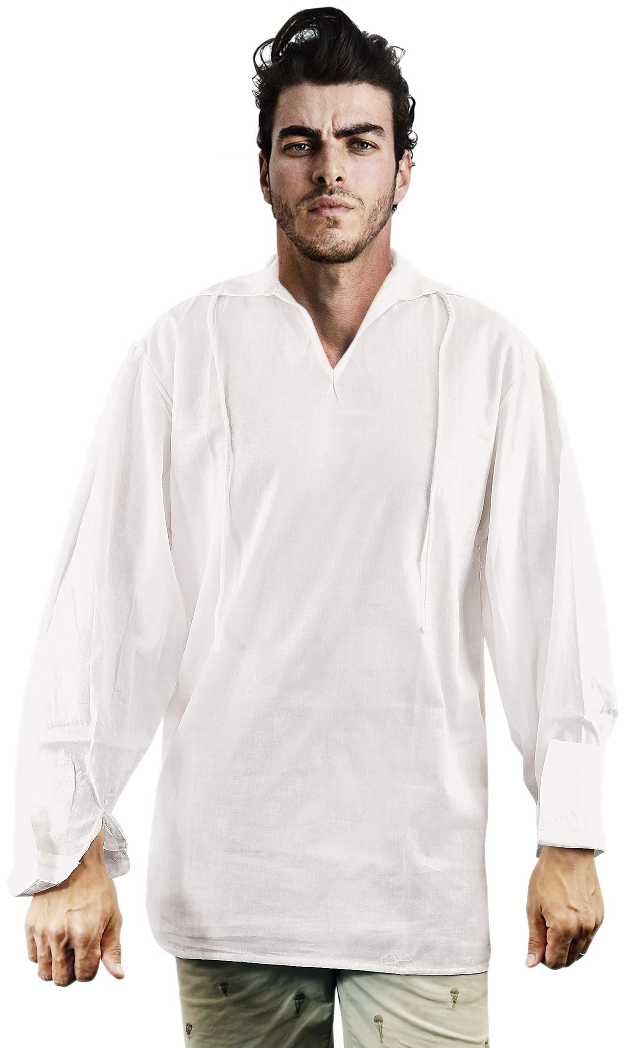 Exact Pirate Shirt Jack Sparrow コスチューム