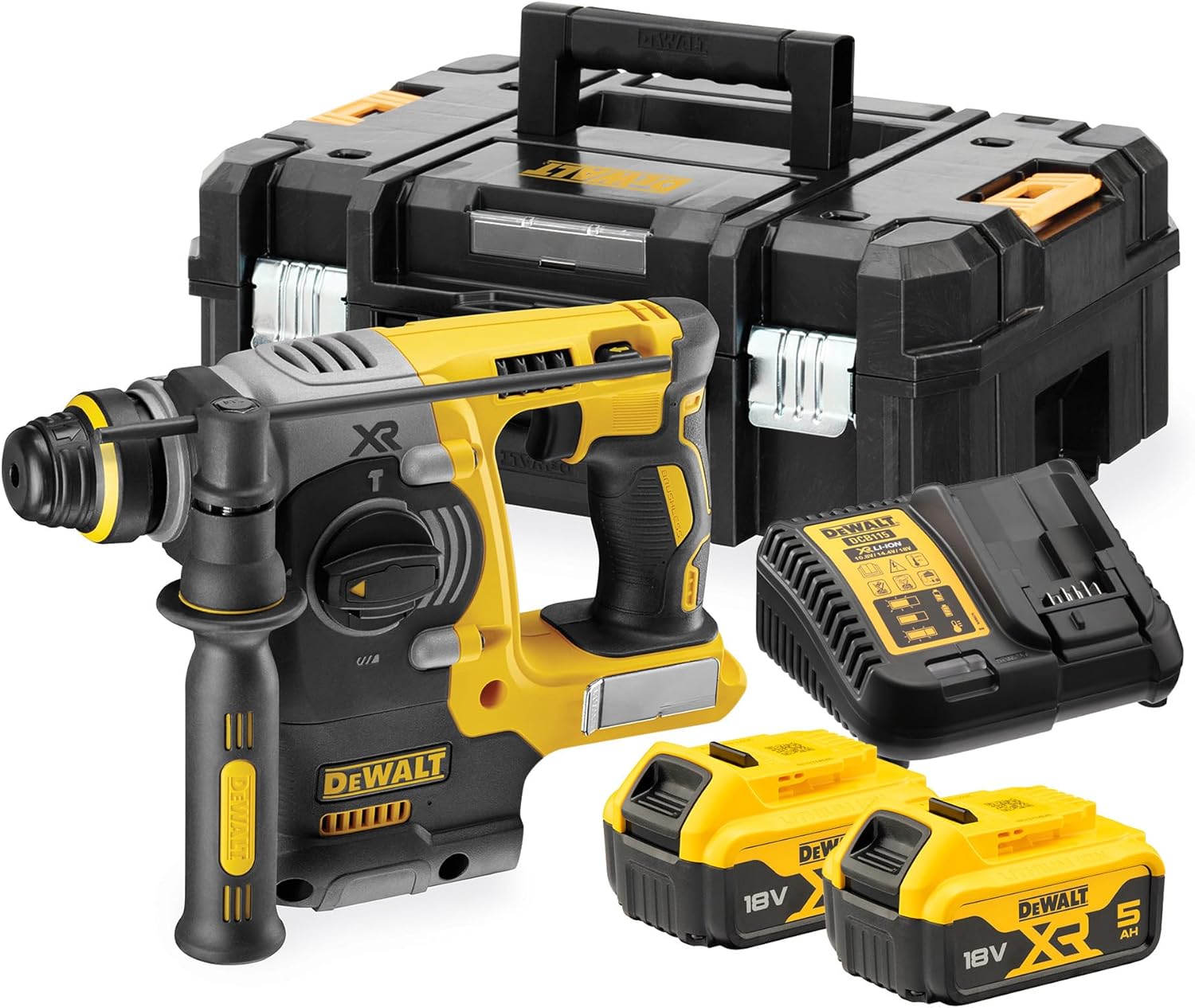 DEWALT DCH273P2T martelo SDS Plus kit premium