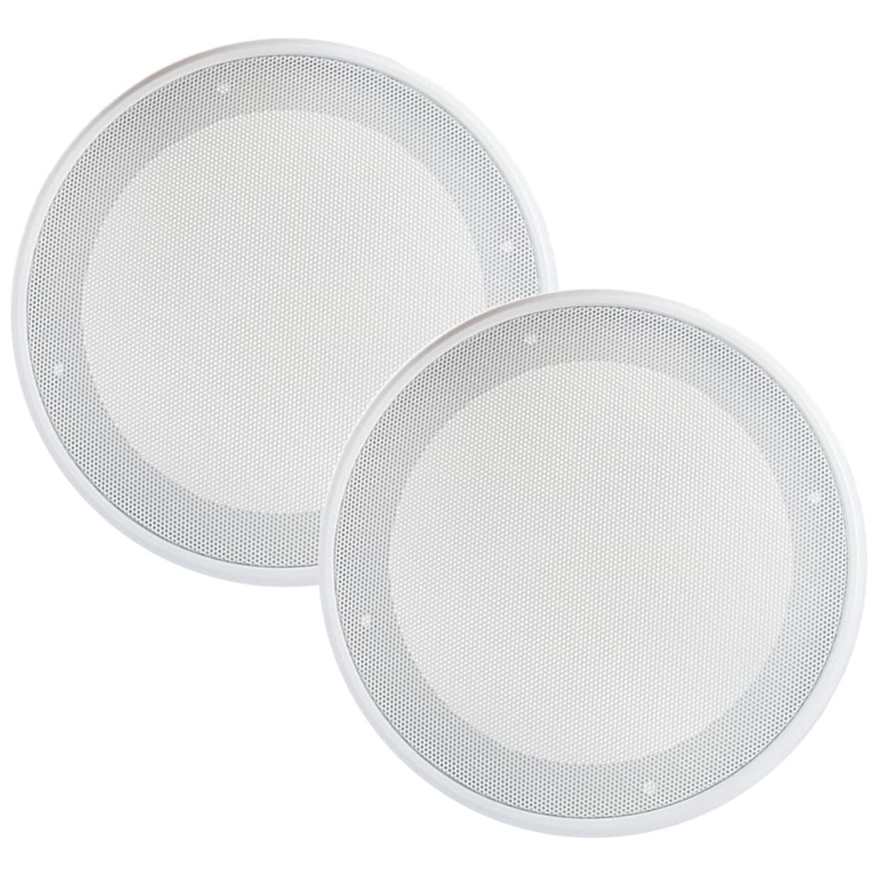 SEWACC 2pcs Car Loudspeaker Net Speaker Replacement Cover Mesh Guard for Subwoofer and Car Audio Speakers Easy to Install Premium Quality for Refitting