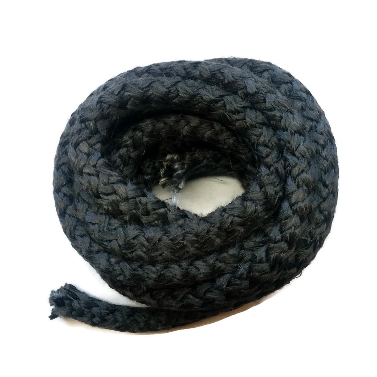 Midwest Hearth Wood Stove Gasket for Woodburning Stoves - Graphite Impregnated Fiberglass Gaskets (3/4" x 84" Rope)