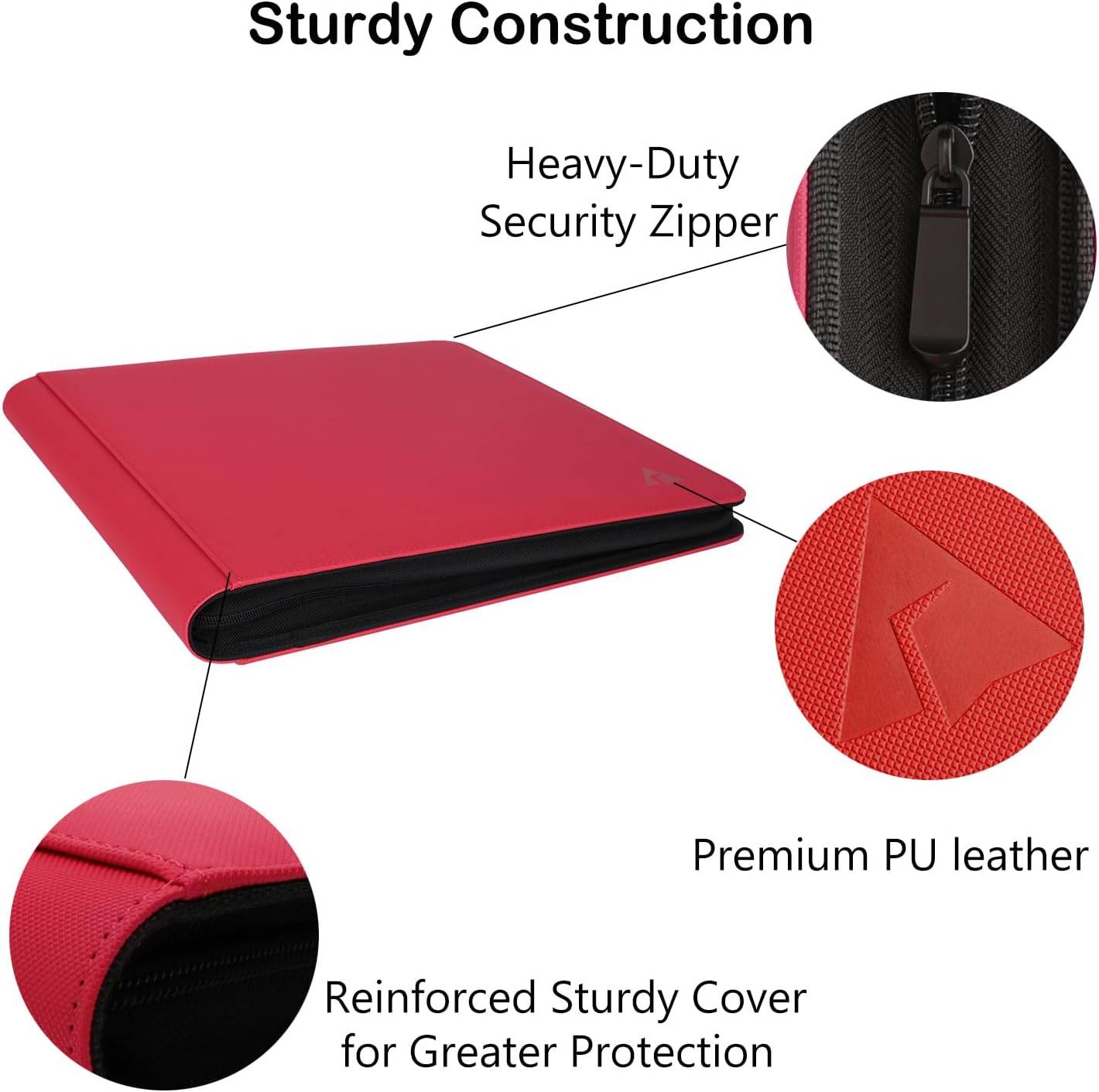 12-Pocket Top Loader Binder, Holds 432 Top Loaders image 4