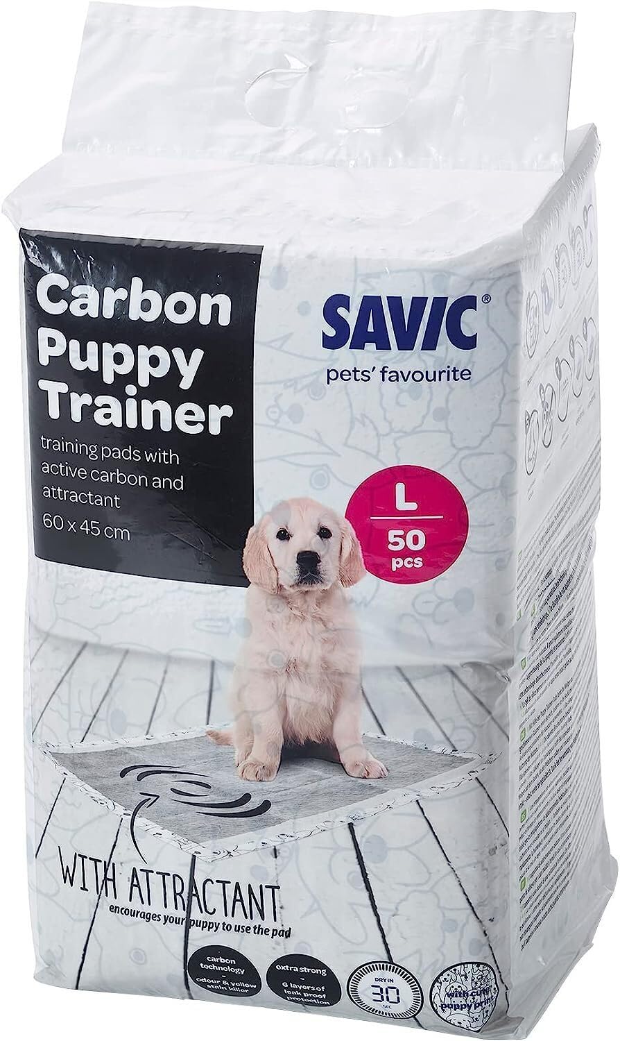 Savic Puppy Trainer Carbon Pads L 60x45cm (50)