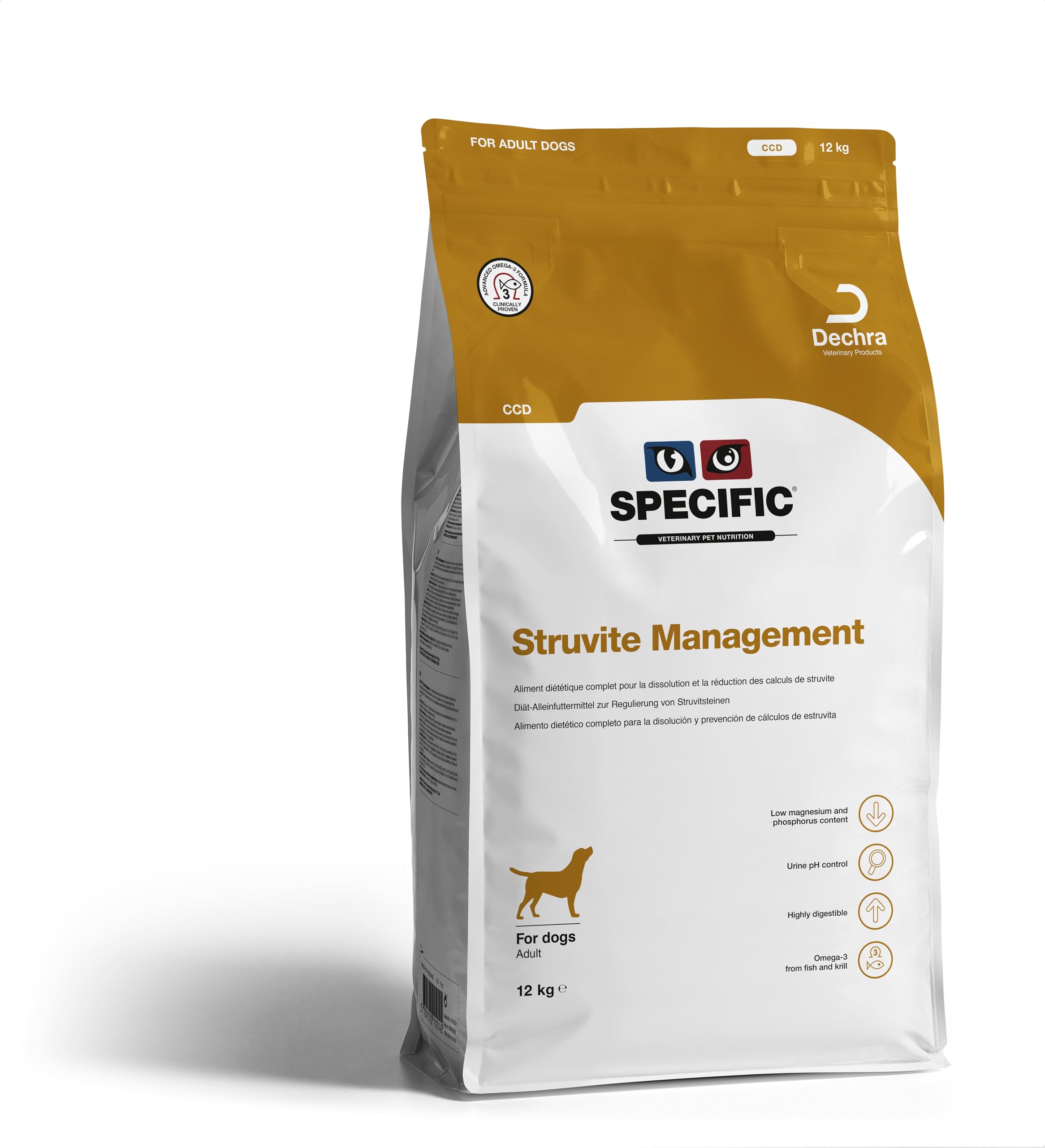 Specific Canine Adult CCD Struvite Management 12KG