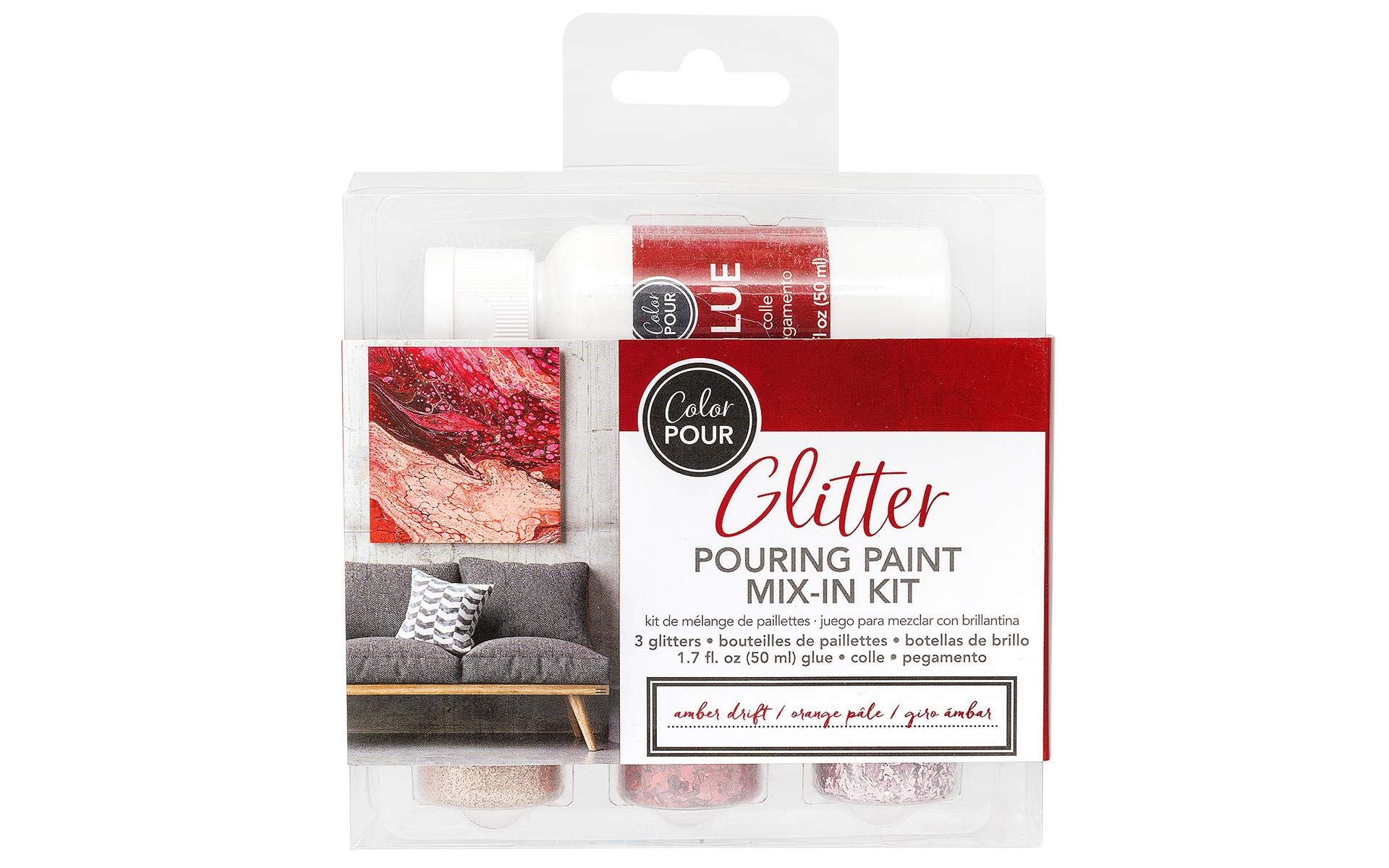 American Crafts Mezcla de Colores KT ámbar para decorar tu hogar y personalizar álbumes de fotos