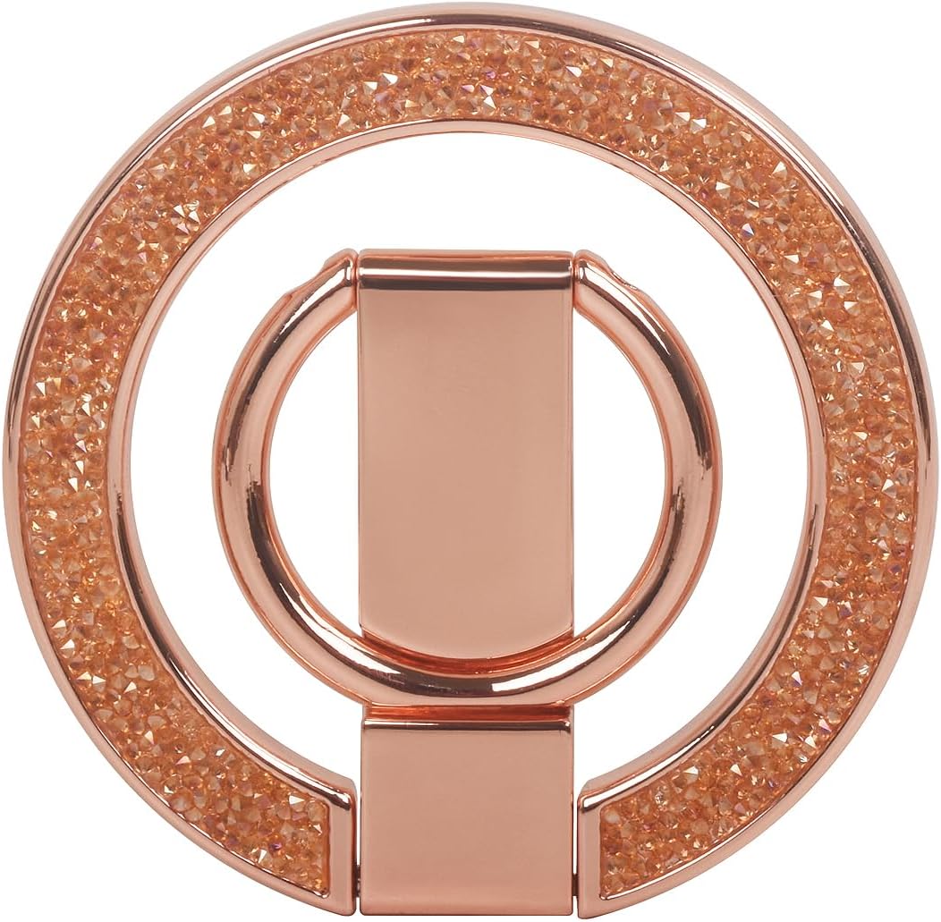 New Metal for magsafe Ring Bracket New Mobile Phone Ring Buckle Desktop Bracket (Rose Gold)