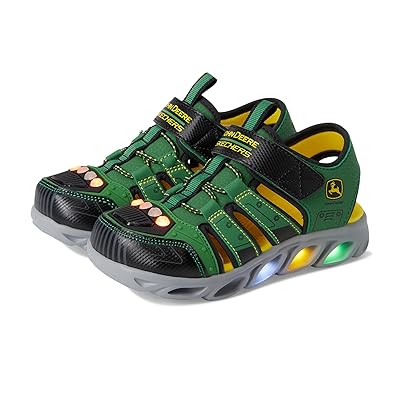 SKECHERS KIDS Skechers x John Deere: Hypno Splash 407070L (Little Kid/Big Kid) Boys Shoes Green/Black
