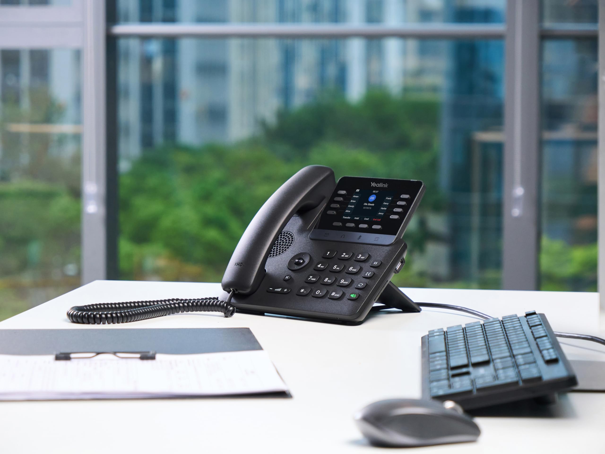 Yealink SIP-T73W - Telefono IP con WiFi e Bluetooth - Nero