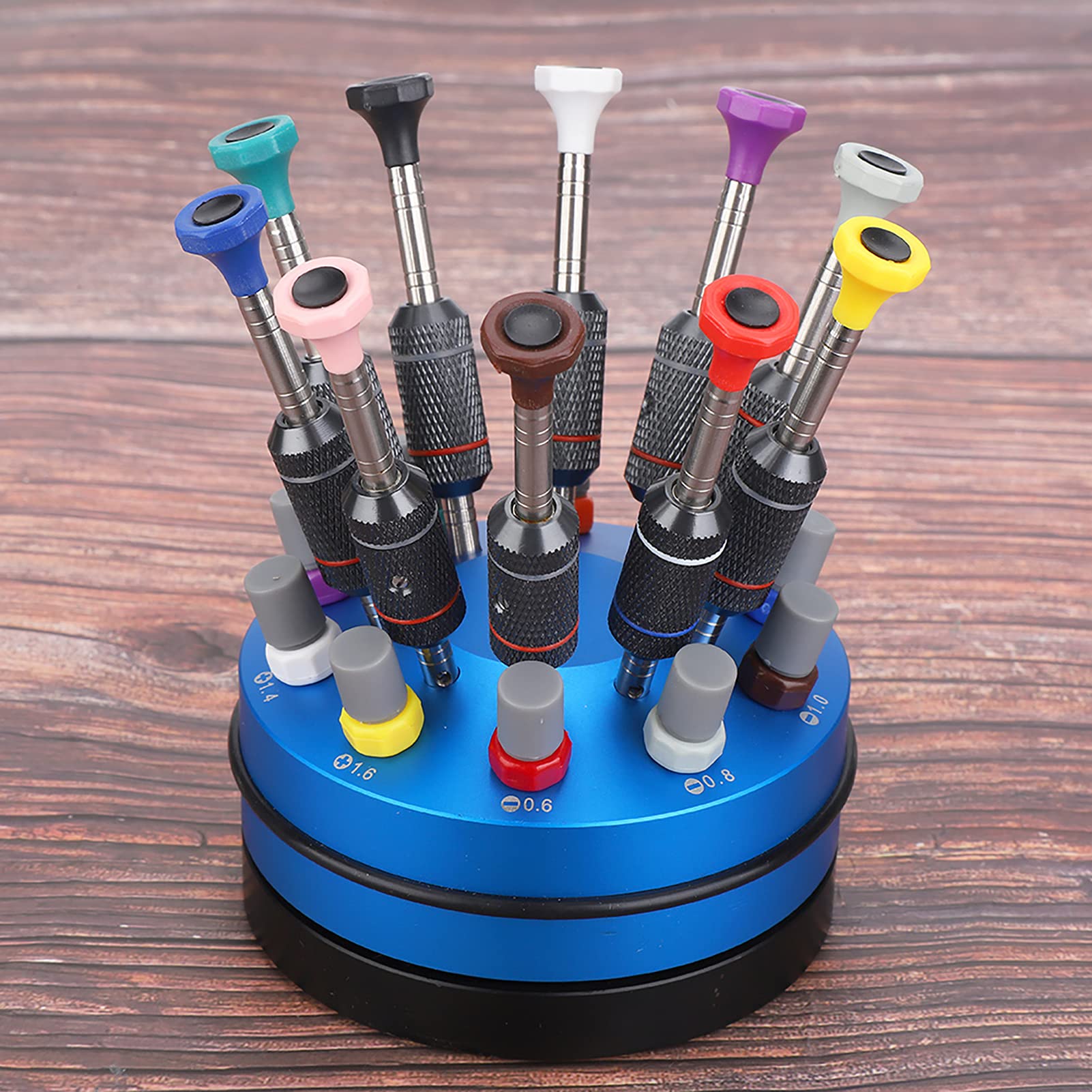 Set di cacciaviti di precisione, Phillips, piatto, Torx e Pentalobe Set di cacciaviti per orologio, elettronica, strumenti per la riparazione di occhiali con base