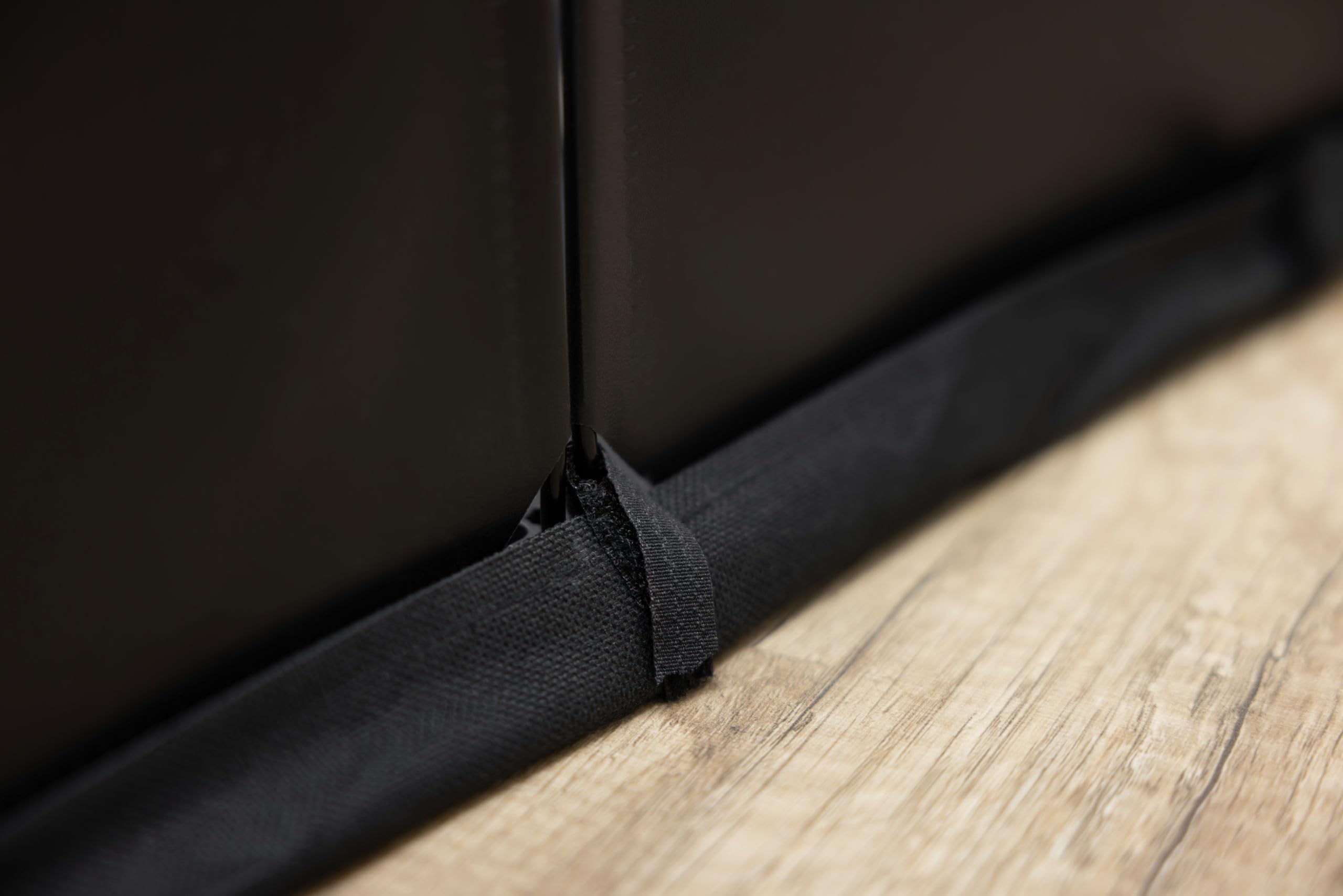 Kerbl Pet recinto da interni Hoppla, nero, 144x72x72 cm, recinto per piccoli animali, box, metallo verniciato a polvere, roditori, conigli, lepri