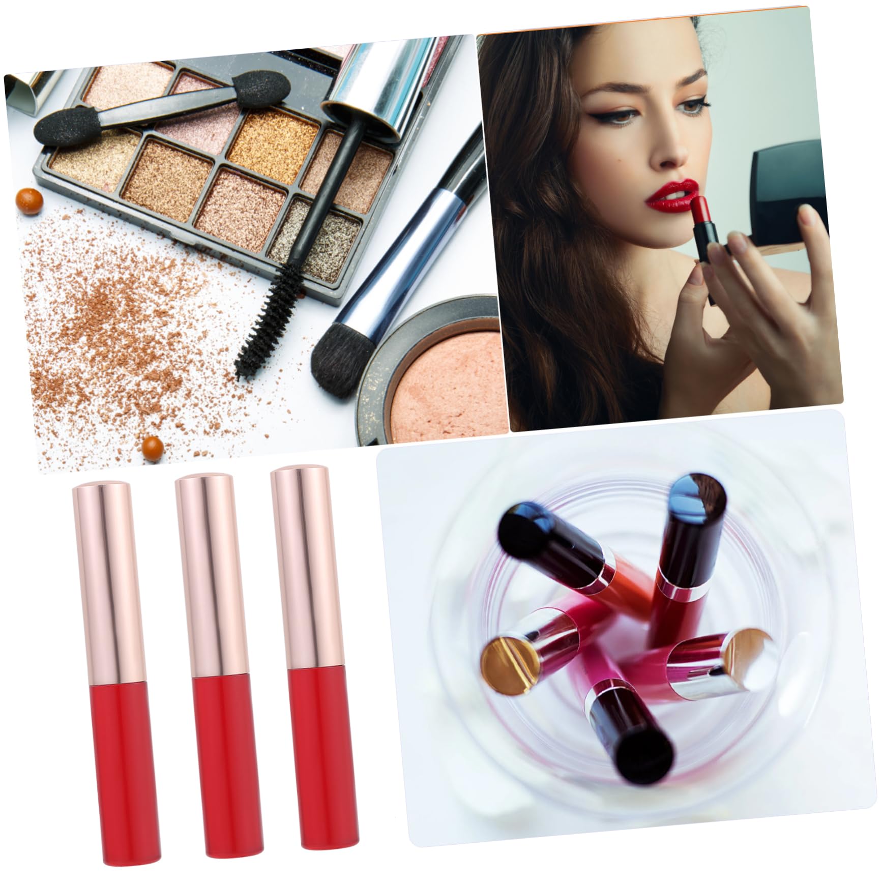 PartyKindom Durable Silicone Lip Brush for Women Multifunctional Makeup Brush Lip Applicator