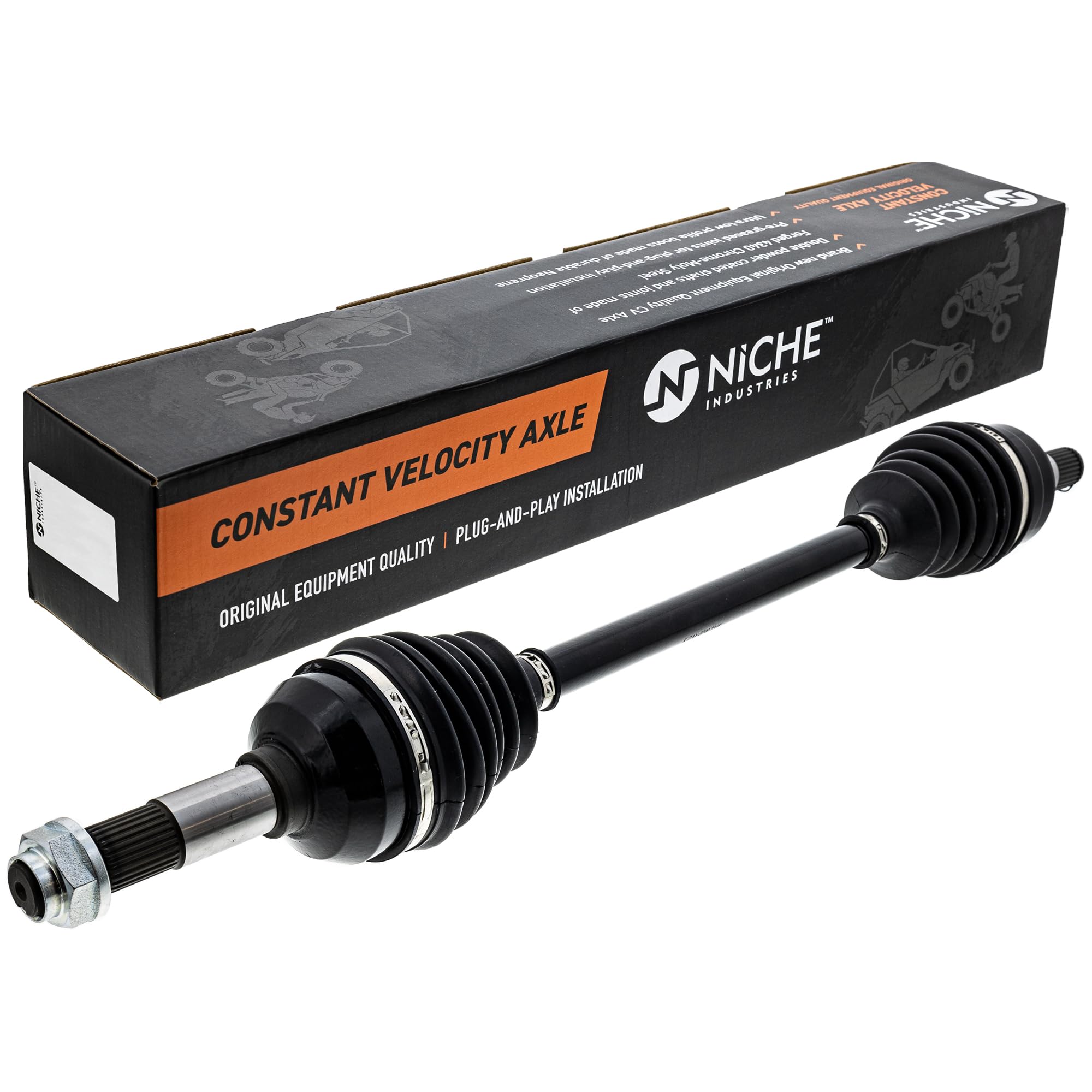 Amazon.com: NICHE Front CV Axle Drive Shaft for Yamaha B4J-2518F